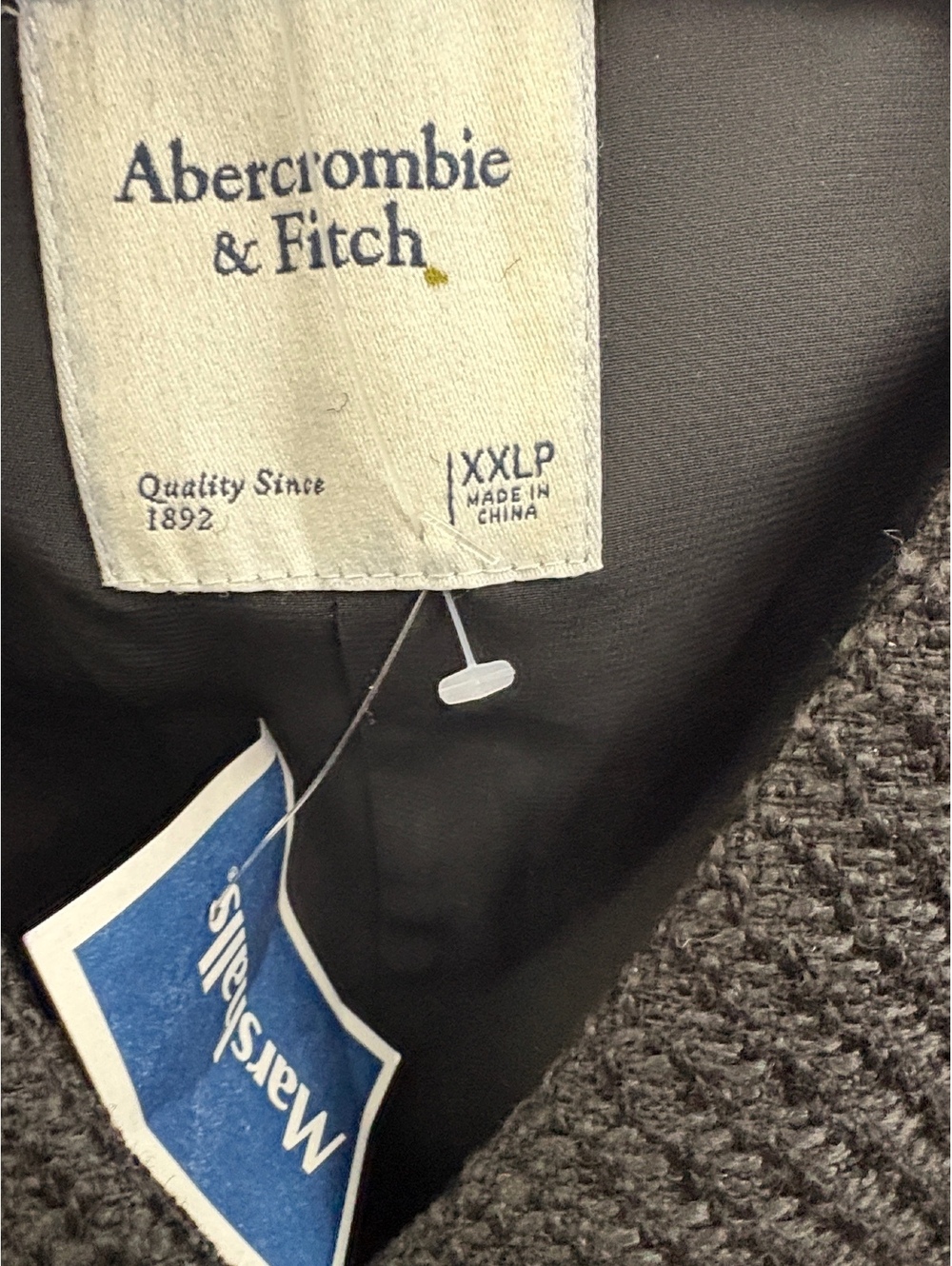Abercrombie & Fitch Black Mara Button-Front Vest Mini Dress Size XXLP NWT - Picture 2 of 4